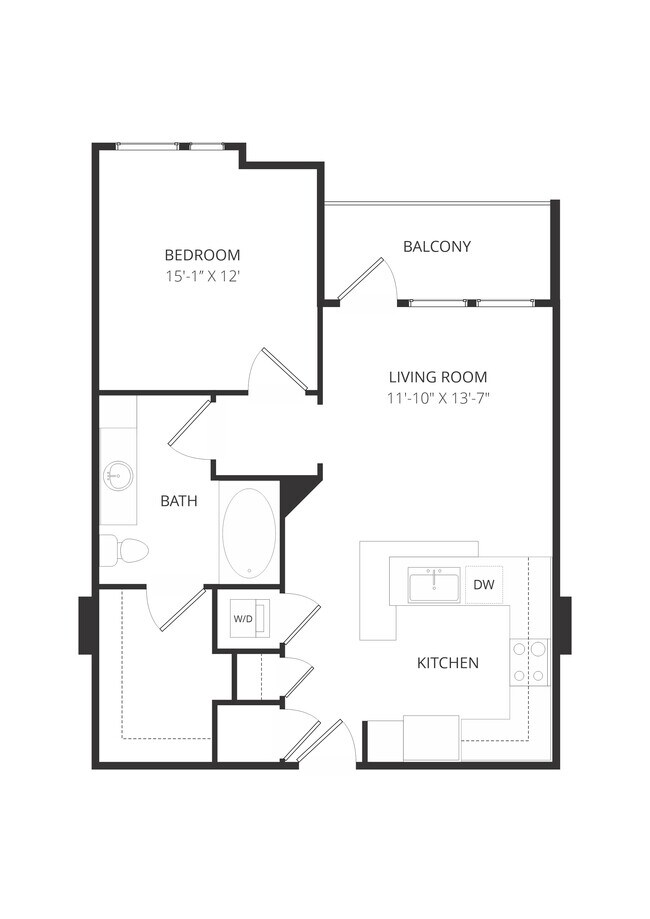 Building V VA7 V416 floor plan
